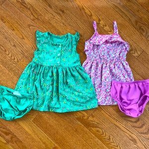 Bundle of toddler girl dresses size 18 months